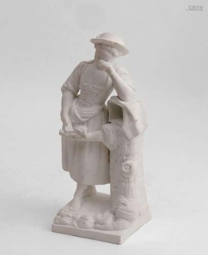 Niderviller<br />
Statuette en porcelaine représentant un je...