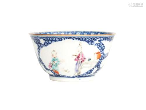 A FAMILLE-ROSE TEA CUP, QIANLONG PERIOD (1736-1795)