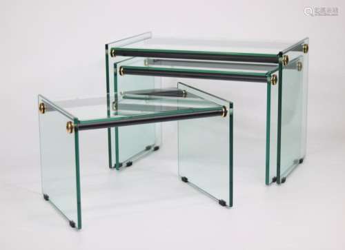 Italy - Gallotti and Radice set of 3 tables - 1960s