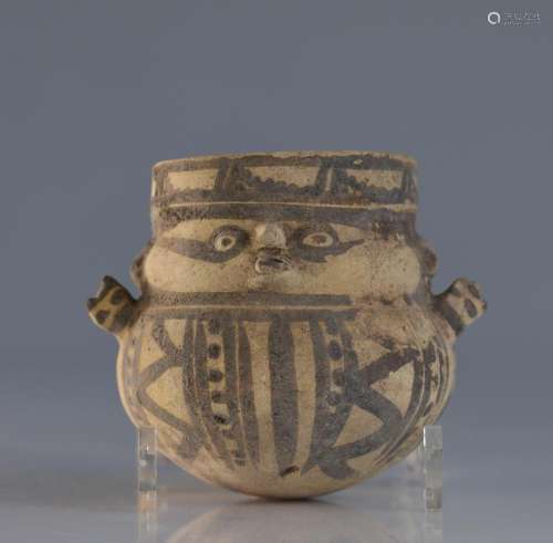 Chancay culture pot form of human figure 1200 to 1450 AD