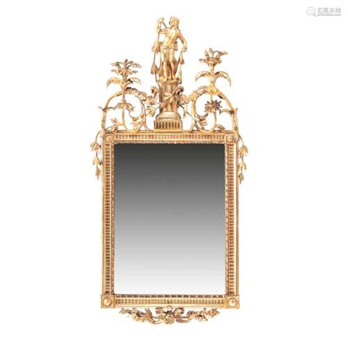 A WALL MIRROR