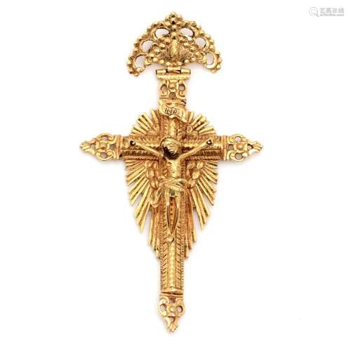 A RELIQUARY CROSS