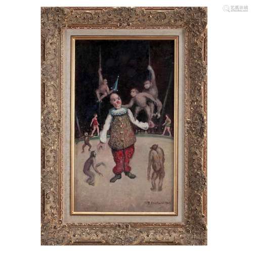 GERMAN SCHOOL (19TH/20TH CENTURY), CIRCUS SCENE