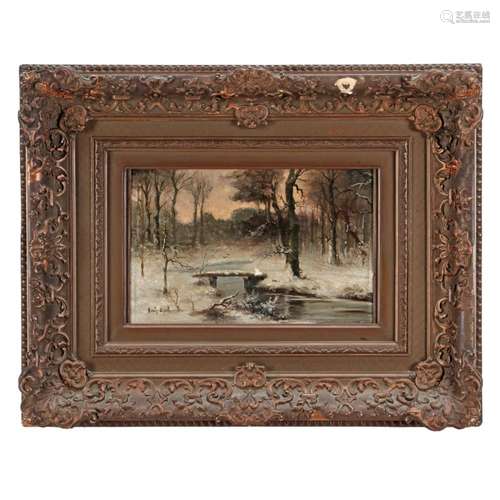 LODEWIJK FREDERIK HENDRIK (LOUIS) APOL (1850-1936), WINTER L...