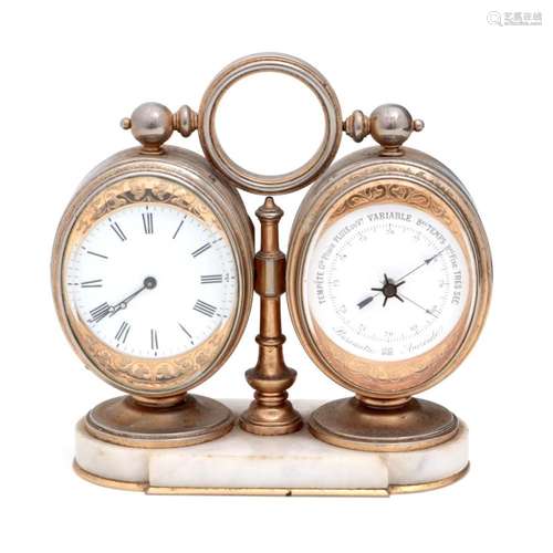 A CLOCK / BAROMETER