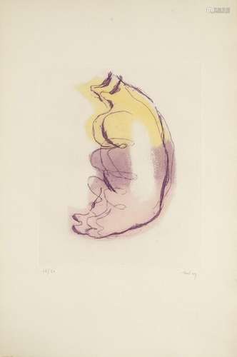 Jean FAUTRIER (1898-1964) - Petits torses de femmes - Eau fo...