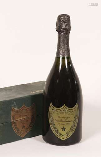 1 bouteille Champagne Dom Perignon 1978, vintage moët et Cha...