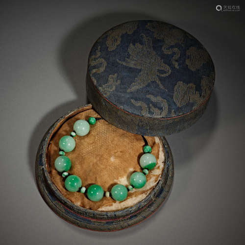 Qing Dynasty of China,Jadeite Bead