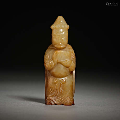 Tang Dynasty of China,Jade Figure