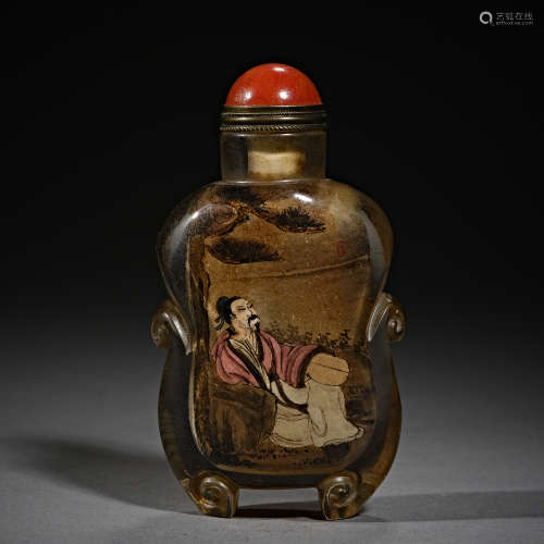 Qing Dynasty of China,Material Snuff Bottle