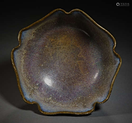 Song Dynasty of China,Flower Mouth Jun Kiln Bowl