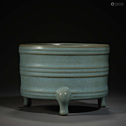 Song Dynasty of China,Ru Kiln Three-Legged Washing