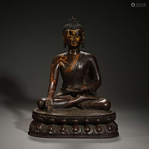 Ming Dynasty of China,Copper Buddha Statue