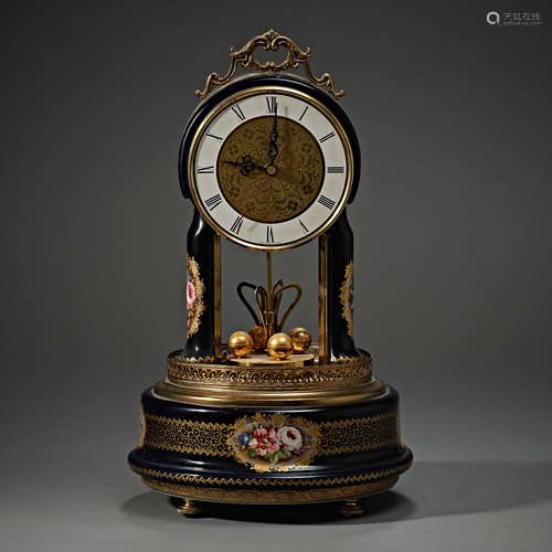 Cloisonne Clock