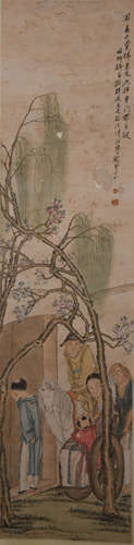 A Qian huian's figure painting