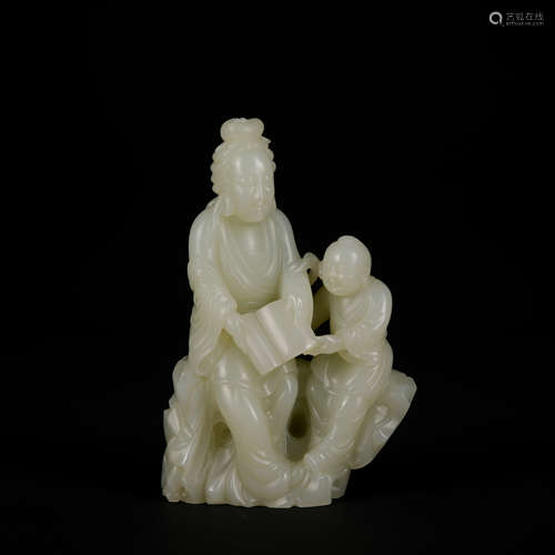 A jade figure