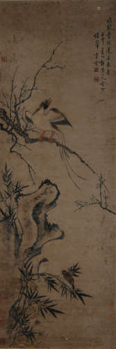 A Hua yan's flower and bird painting