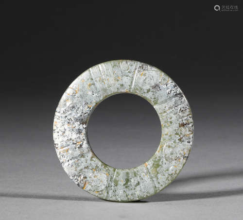 Ancient Chinese jade ring