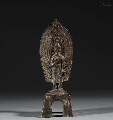 Bronze Buddha statues in ancient China