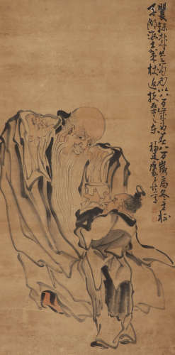Huang Shen's portrait scroll in ancient China
