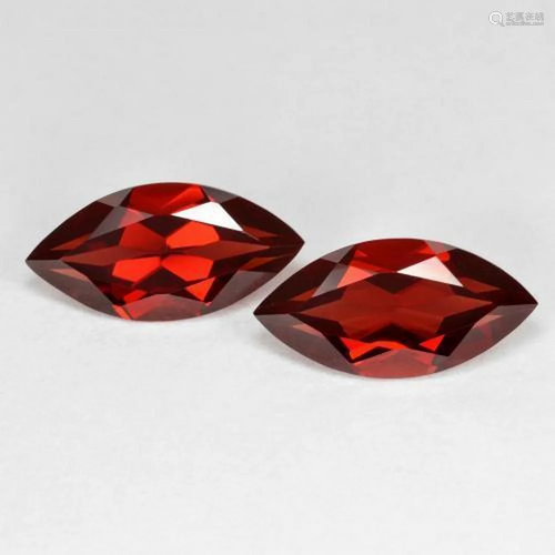 3ct Marquise Cut Pyrope Garnets