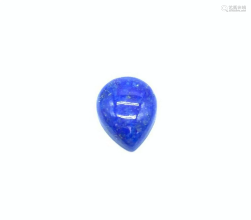 7ct Pear Cut Lapis Lazuli Cab