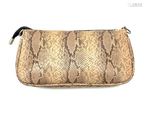 Ladies PU Snake Style Leather Hand Bag