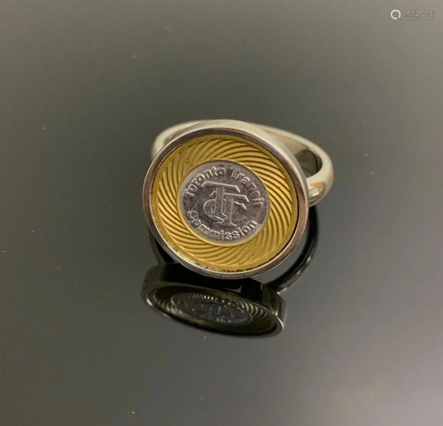 Size 9 Toronto Transit Commission Faro Ring