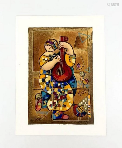 Dorit Levi "Banjo Song" Limited Edition Serigraph ...