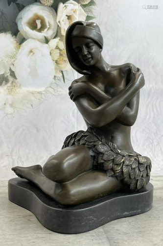 Nude Sexy Women Bronze Sculpture