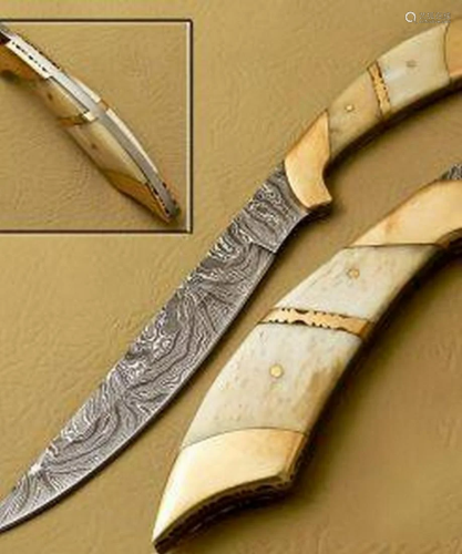 Florence Of Italy Damascus Chef's Knife