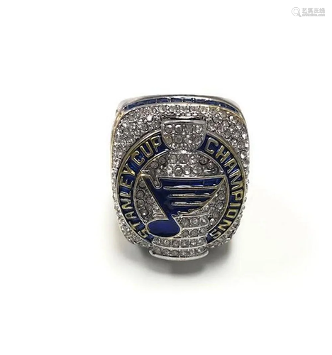 2019 St. Louis Blues NHL Stanley Cup Ring - Reilly Edition