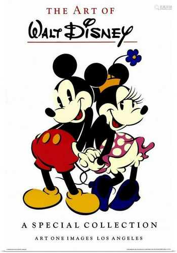 Mickey Mouse Commercial Gallery 1991 Wall Art Print