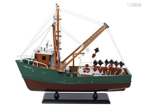 Wooden Andrea Gail - The Perfect Storm Model Boat 16"