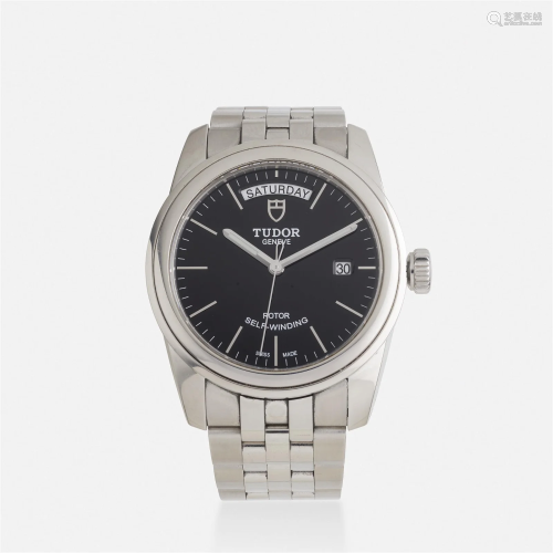 Tudor, 'Glamour Day-Date' wristwatch, Ref. 56000