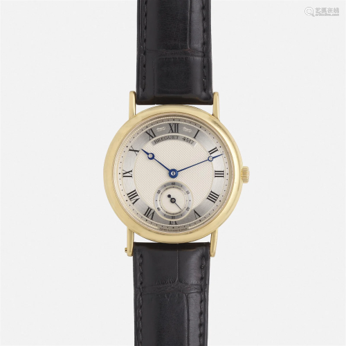 Breguet, 'Marine Classique' gold wristwatch, Ref. ...
