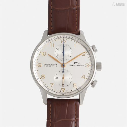 IWC, 'Portuguese Chronograph' wristwatch, Ref. IW3...