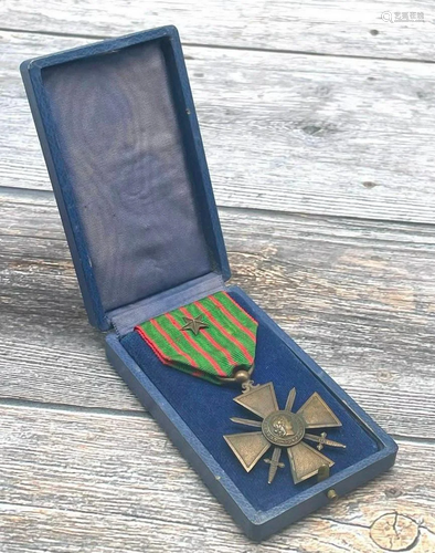 World War One French Antique War Medal