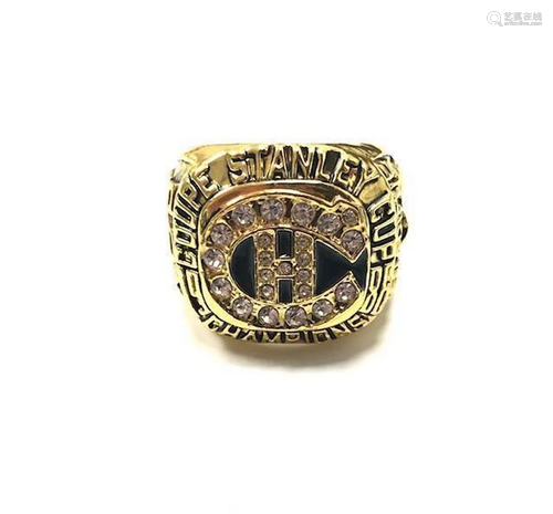 1986 Montreal Canadiens Stanley Cup Championship Inspired Ri...