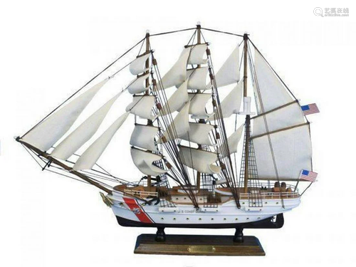 United States Coast Guard USCG Eagle Tall Model Ship 24"...