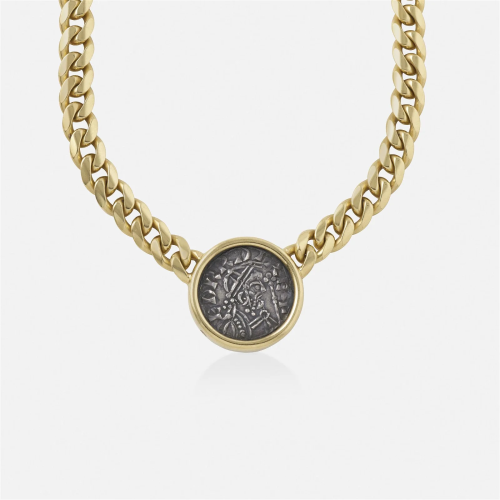 Bulgari, Gold 'Monete' coin necklace