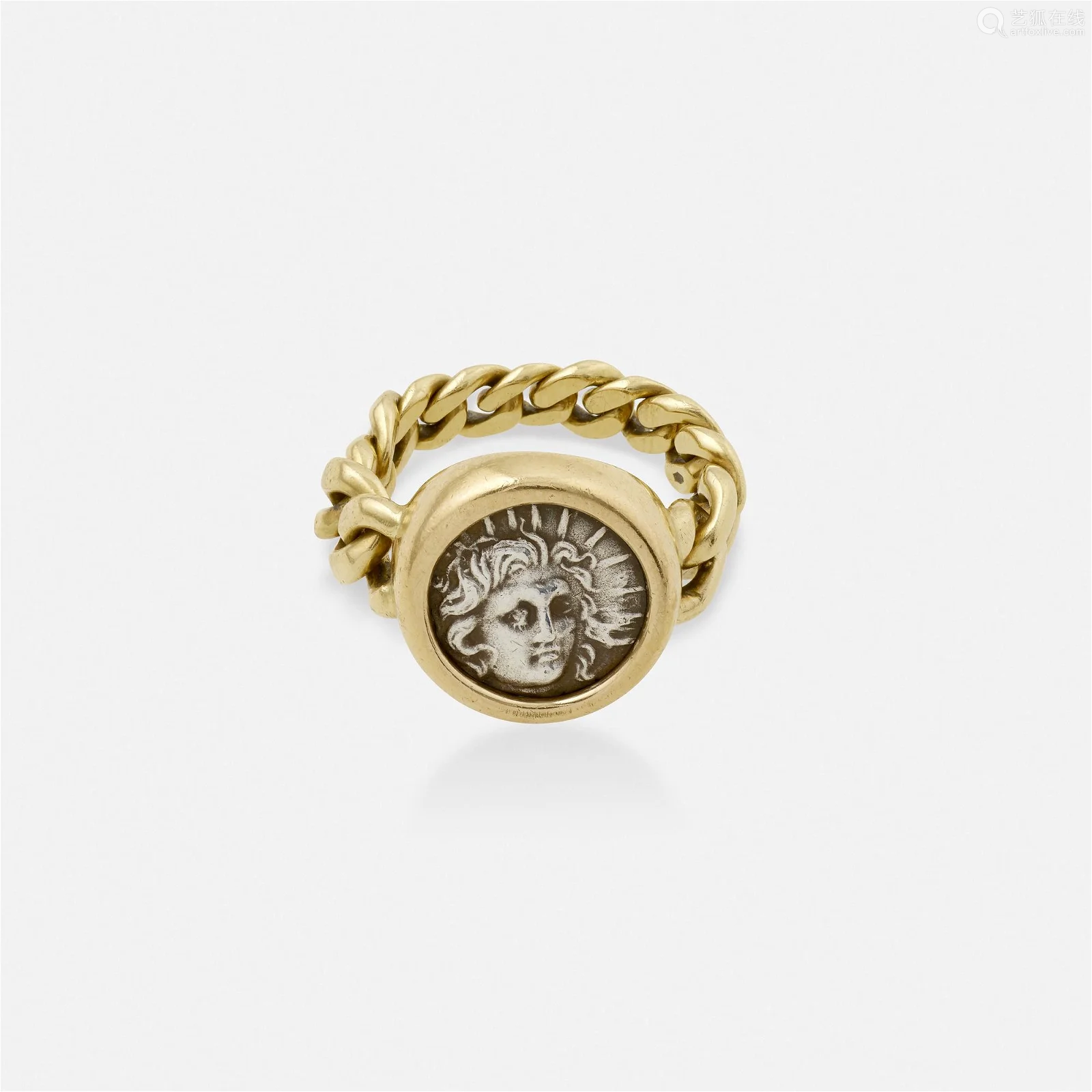 Bulgari, 'Monete' gold coin ring－【Deal Price Picture】