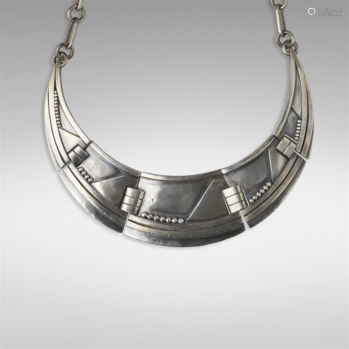 Jean Despres, Silver necklace