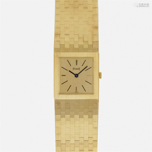 Piaget, Gold wristwatch, Ref. 9131C4