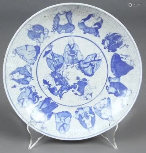 BLUE AND WHITE DISH