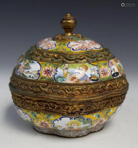 CLOISONNE BOX