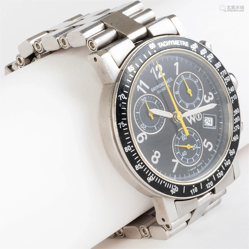 Raymond Weil Tachymeter Stainless Steel Watch