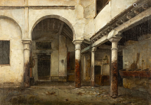 Manuel Prieto Hurtado (Spanish, 19th/20th Century) Ruins