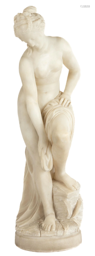 Alabaster Sculpture of Venus