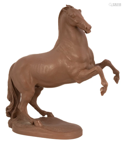 Meissen Boettger Stoneware Horse